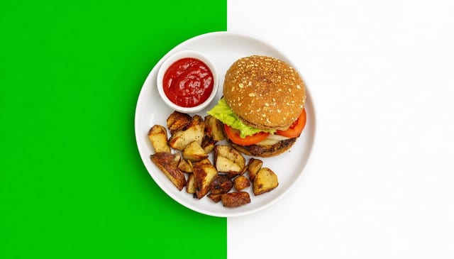 Bison Burger.
