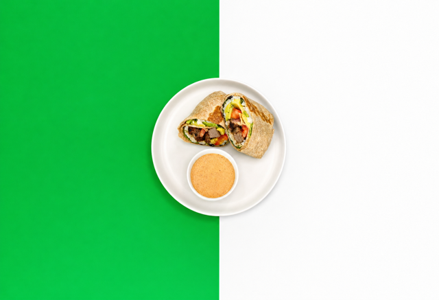 Steak Wrap.