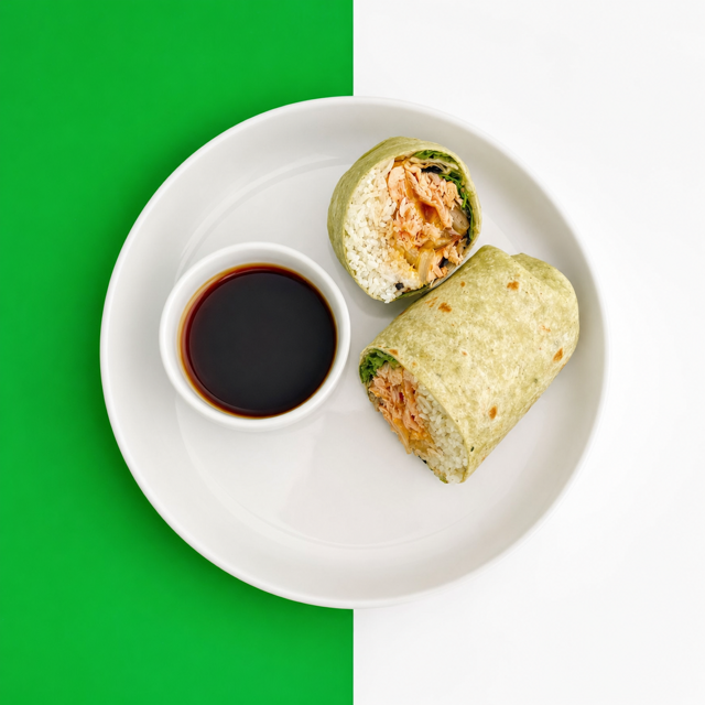 Salmon Wrap.