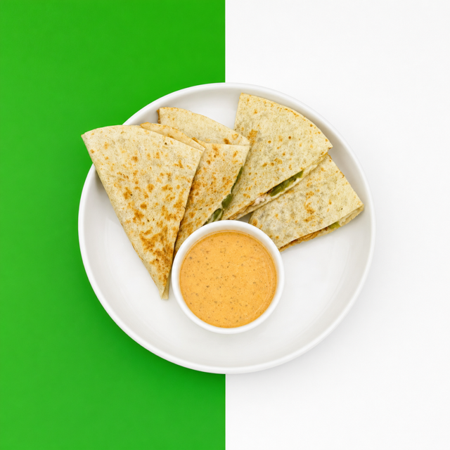 Chicken Quesadilla.