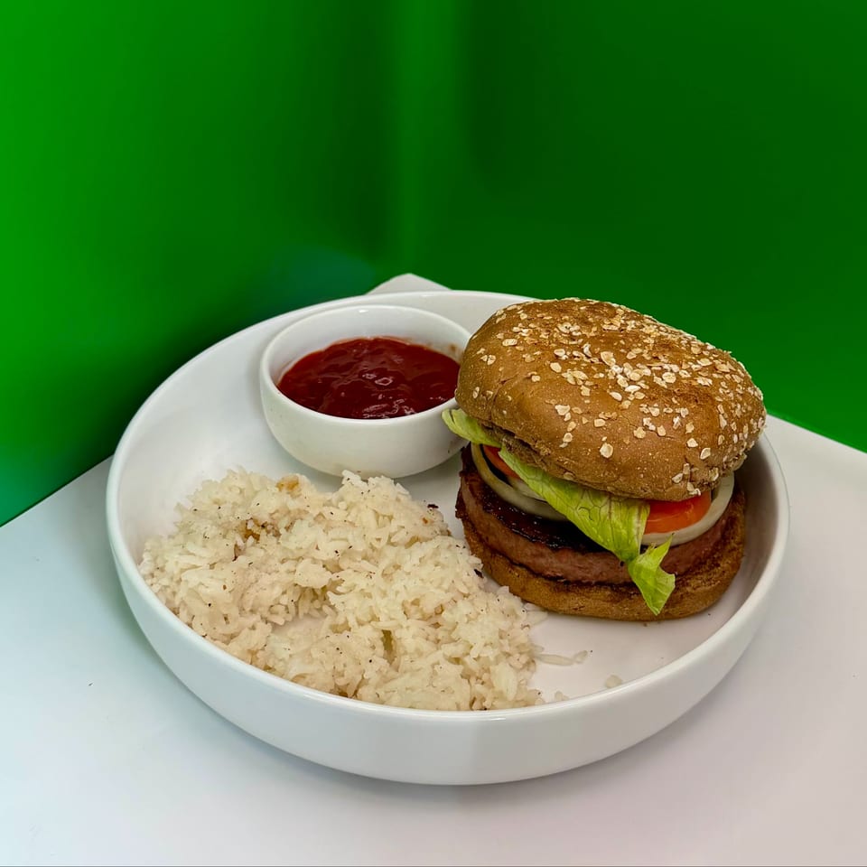 Delicious Plant Based Burger