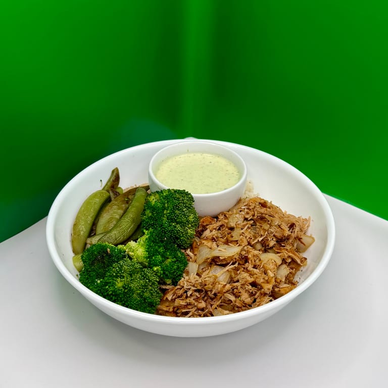 Savor our chicken bowl